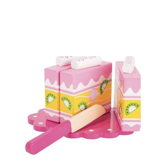Legler Toys Pink Cake Playset Legler Toys Pink Cake Playset