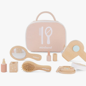 Miniland Doll Wooden Beauty Set