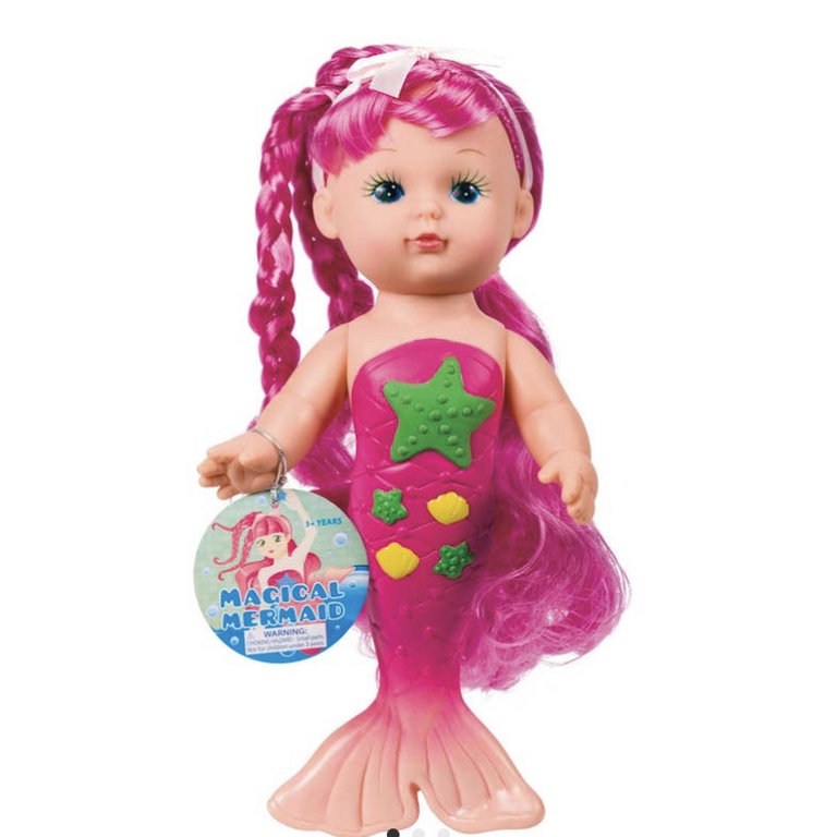 Toysmith Bath Time Mermaid Doll