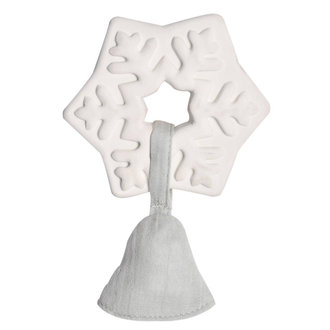 Tikiri Toys Snowflake Rattle