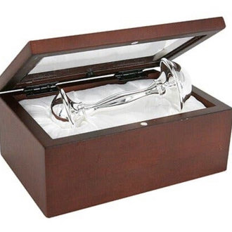 Stephan Baby Silver Rattle Stephan Baby Silver Rattle