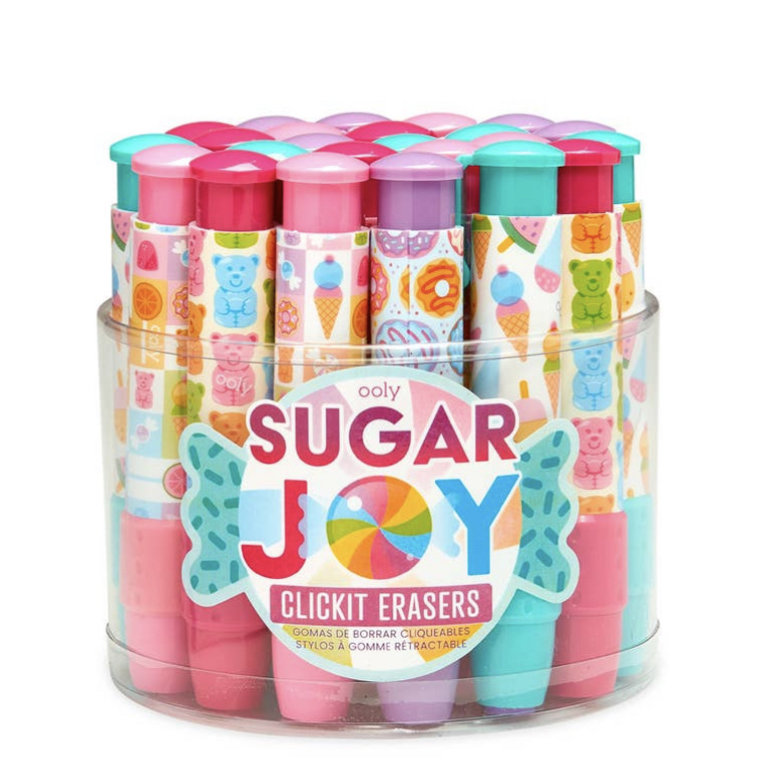 Ooly Click-It Sugar Joy Eraser