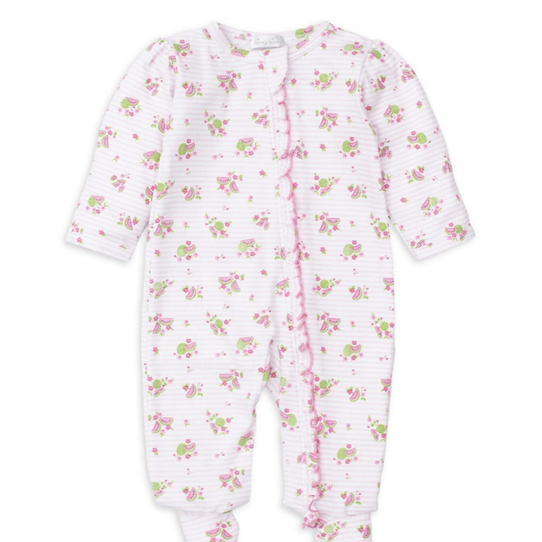 Kissy Kissy Watermelon Whimsy Footie