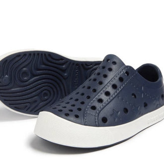 ShooShoos Navy Toddler Waterproof Sneaker