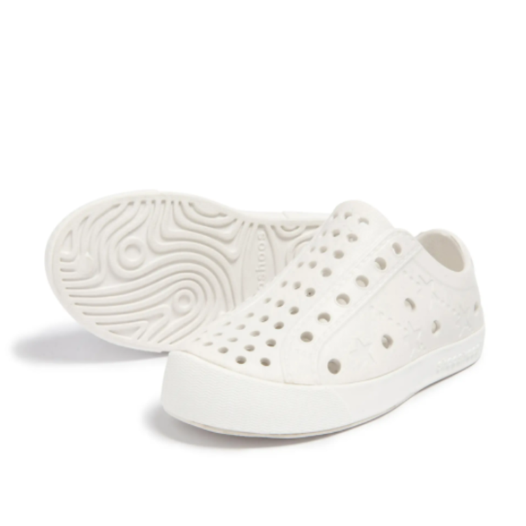 ShooShoos White Toddler Waterproof Sneaker