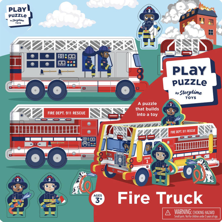 Fire Truck Play Puzzle