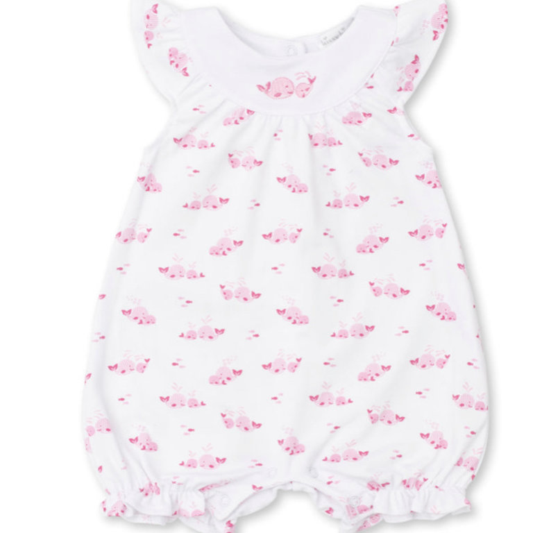 Kissy Kissy Whale Wishes Short Playsuit Pink