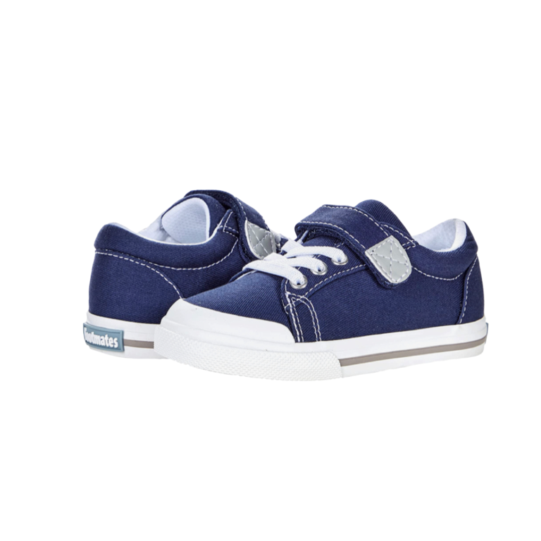 Footmates Jordan Canvas Shoe Navy