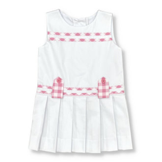 Lullaby Set Magnolia Dress Pink Buffalo Check