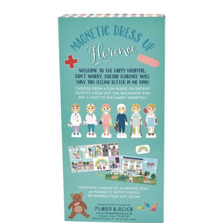 Floss & Rock Florence Magnetic Dress Up Character