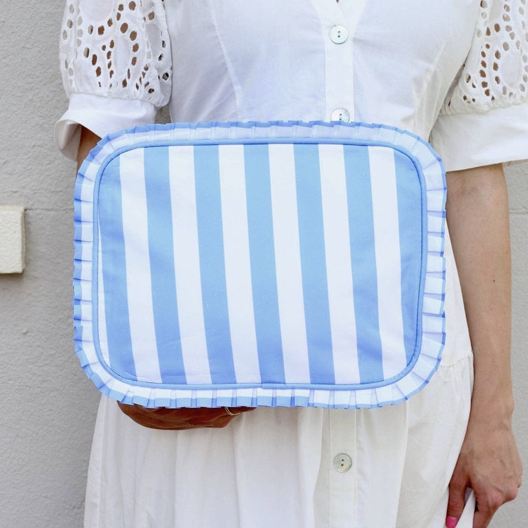 Caroline Hill Parker Ruffle Pouch