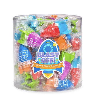 Ooly Blast Off Eraser & Sharpener