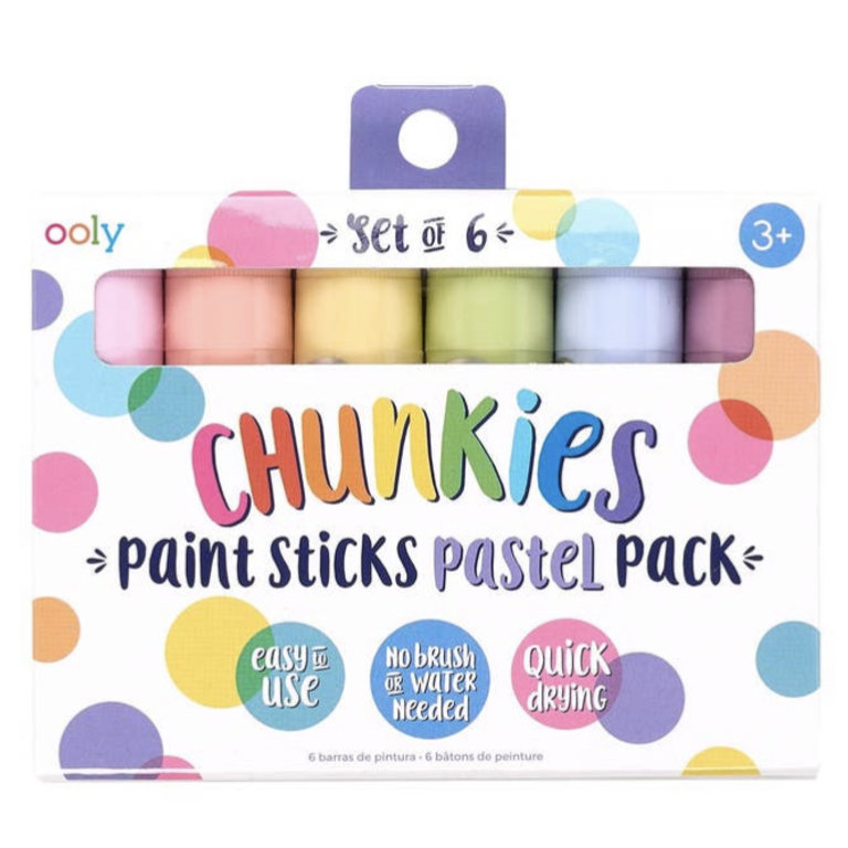 Ooly Chunkies Paint Sticks: Pastel