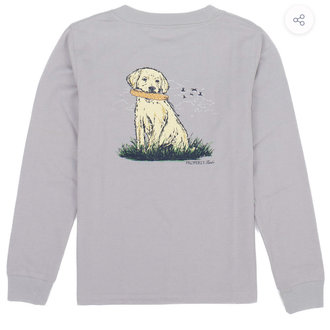 Properly Tied Fetch LS Ice Grey Tee