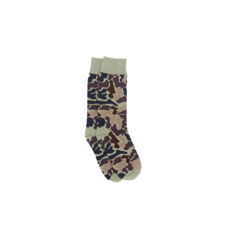 Properly Tied Lucky Duck Vintage Camo Sock