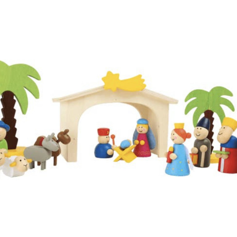 Legler Toys Wooden Nativity Scene Sets