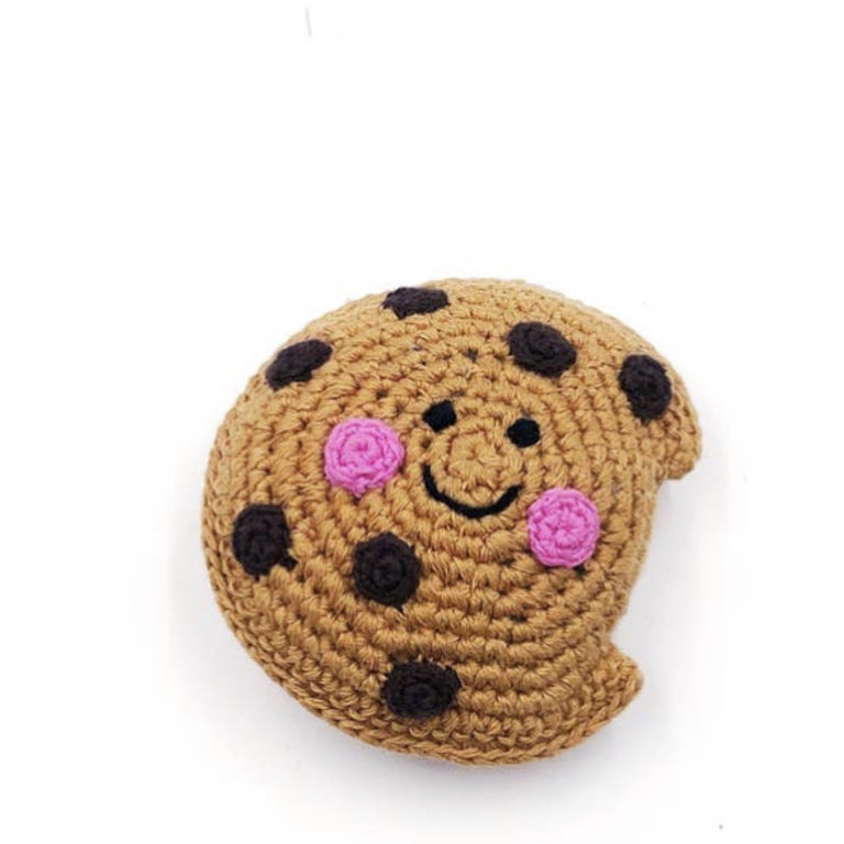 Pebble Chocolate Chip Cookie Rattle