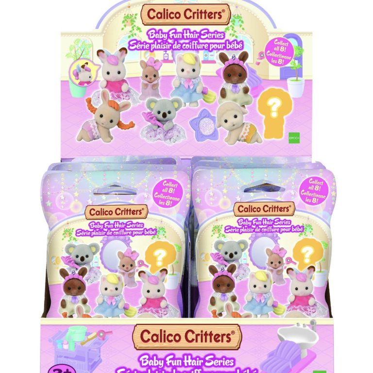 Calico Critters Surprise Bags- Baby Fun Hair Series