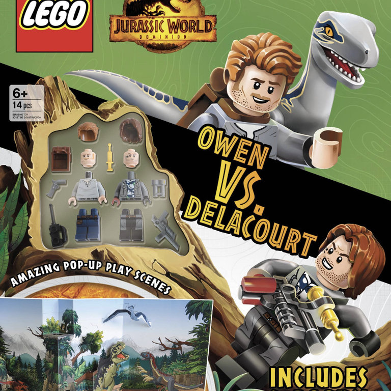 Source Books Lego Jurassic World Activity Landscape Box