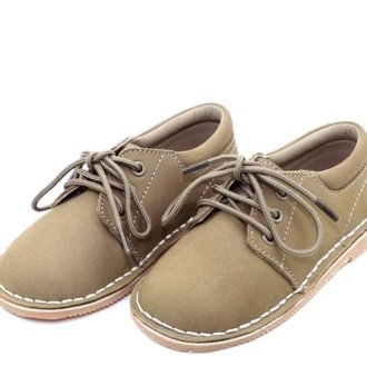 Lamour Tyler Nubuck Khaki Lace Up