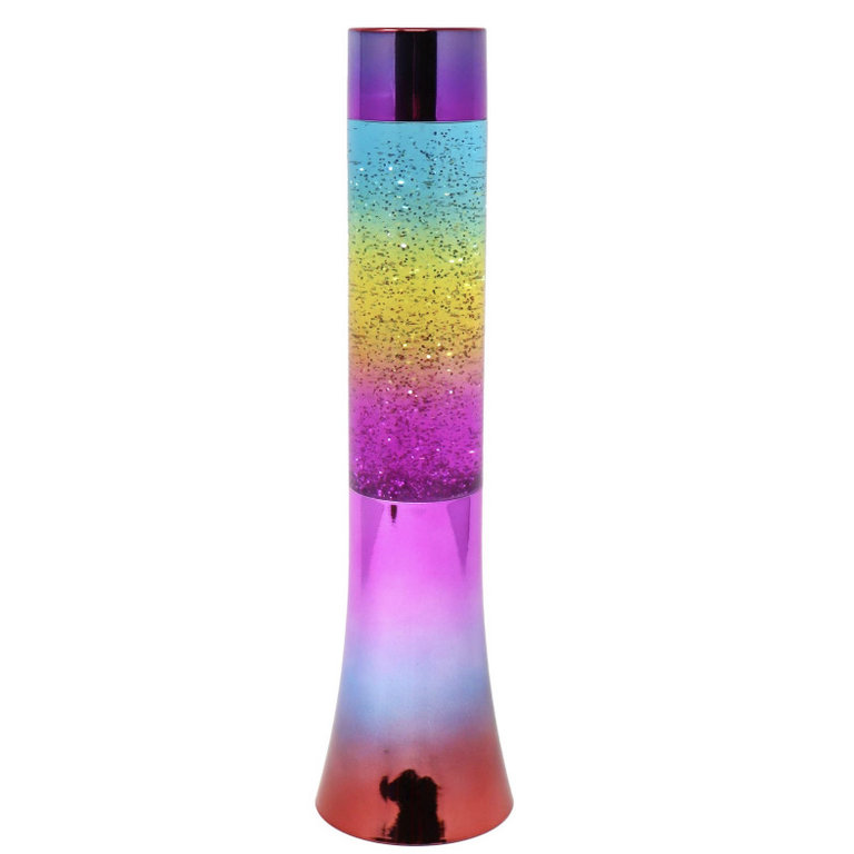 Pink Poppy Magic Glow Rainbow Glitter Lamp