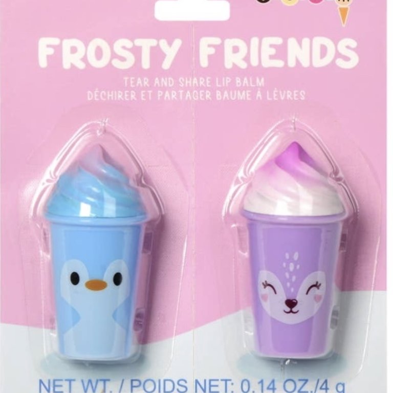 Iscream Frosty Friends Tear And Share Lip Balm