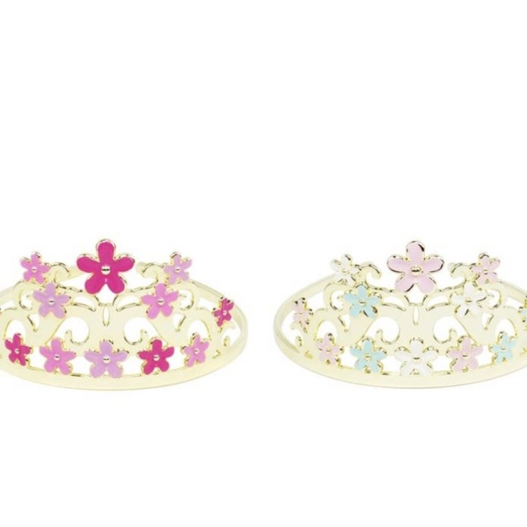 Pink Poppy Daisy Princess Crown