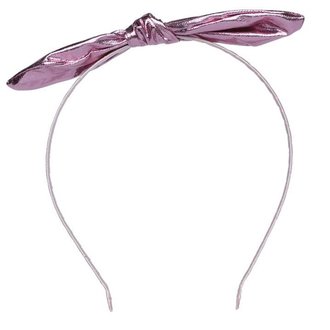 Sparkle Sisters Light Pink Metallic Headband
