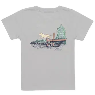 Properly Tied Dock Diving Ice Grey