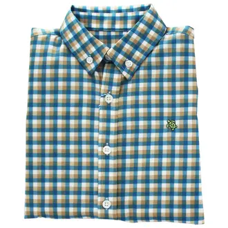 Bailey Boys Roscoe Performance Button Down- Oakland Plaid
