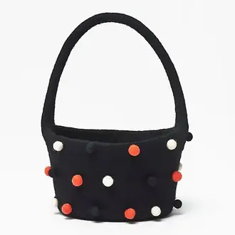 Paper Source Wholesale Pom Pom Halloween Basket