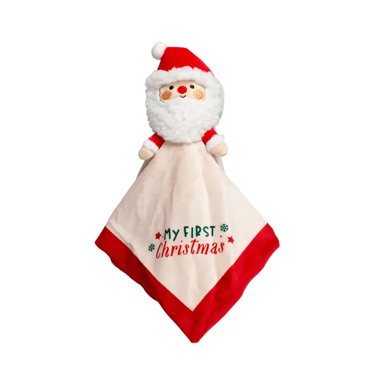 Pearhead Baby's First Christmas Santa Snuggle Blanket