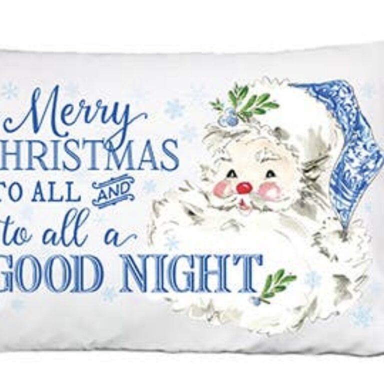 RosanneBeck Merry Christmas To All & To All  A Goodnight Pillowcase