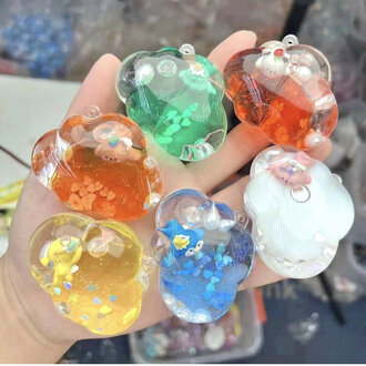 BC USA Animal Cloud Floaty Key Chain