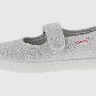Cienta Silver Metallic Mary Jane