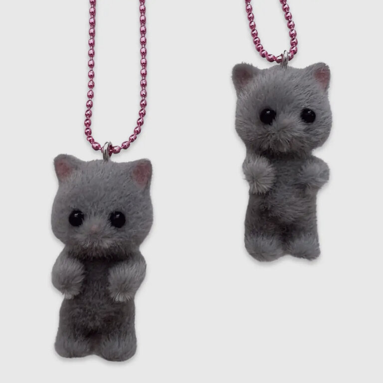 Pop Cutie Fluffy Kitty Necklace
