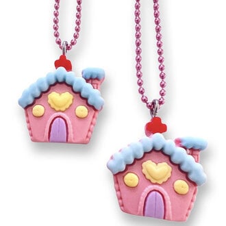 Pop Cutie Gingerbread House Necklace