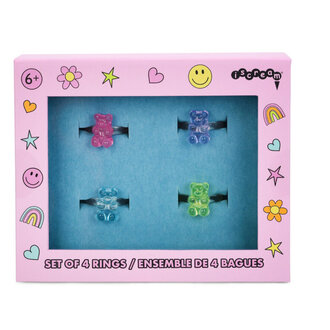 Iscream Gummy Bear Ring Set