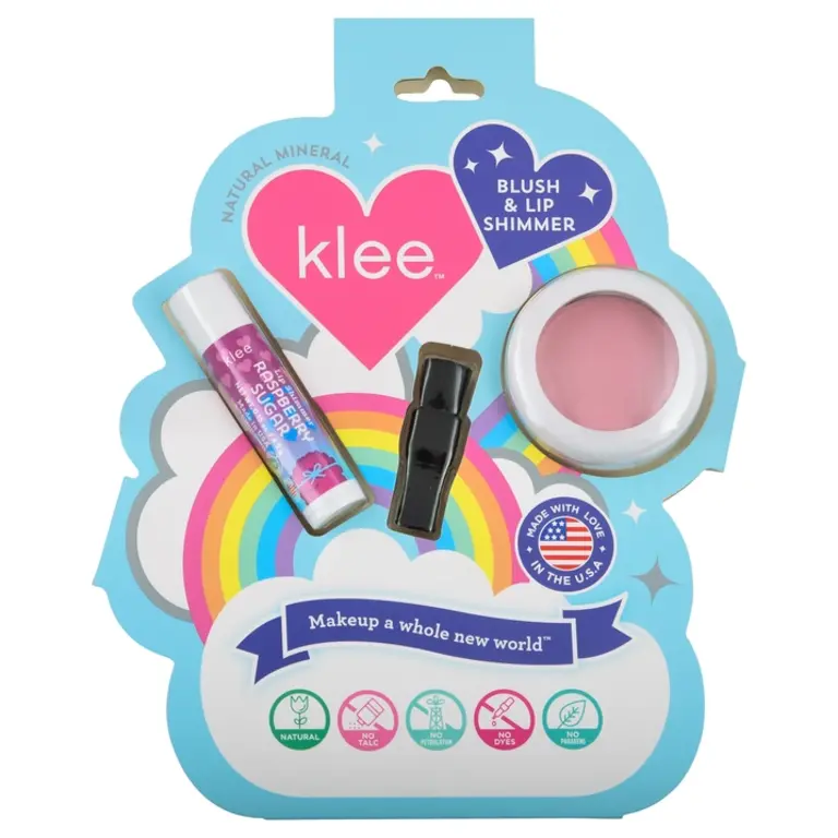 Klee Cotton Candy Whisper  Blush & Lip Shimmer Set