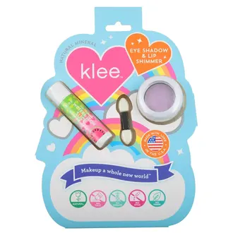 Klee Lilac Sparkles Eye Shadow & Lip Shimmer Set