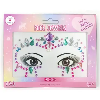 Pink Poppy Mer-mazing Pink Face Jewels