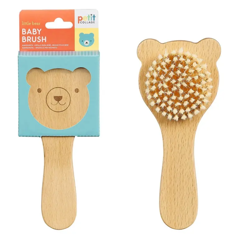 Petit Collage Baby Bear Baby Brush