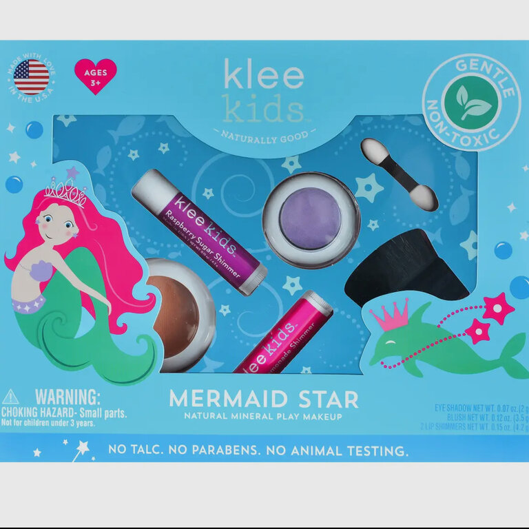 Mermaid Star Klee Natural Play Makeup 4-PC Kit