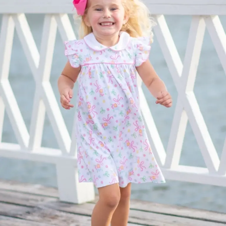 Marco & Lizzy Bows And Flowers Dress