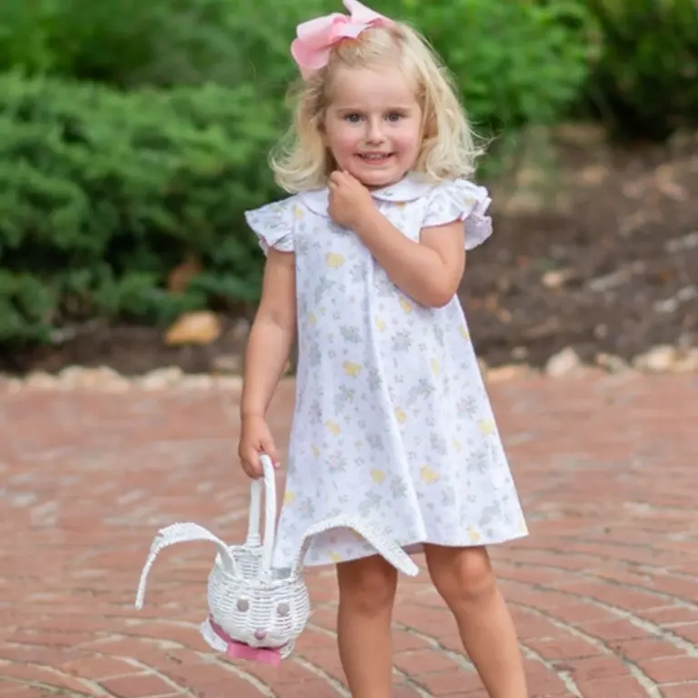 Marco & Lizzy Easter Floral Collared Dress