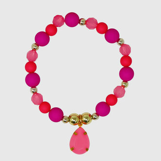 Pink Poppy Fairy Delight Bracelet