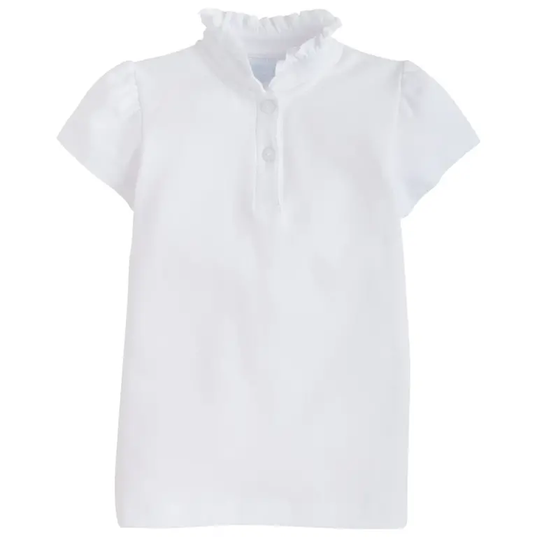 Little English Hastings Polo WHITE