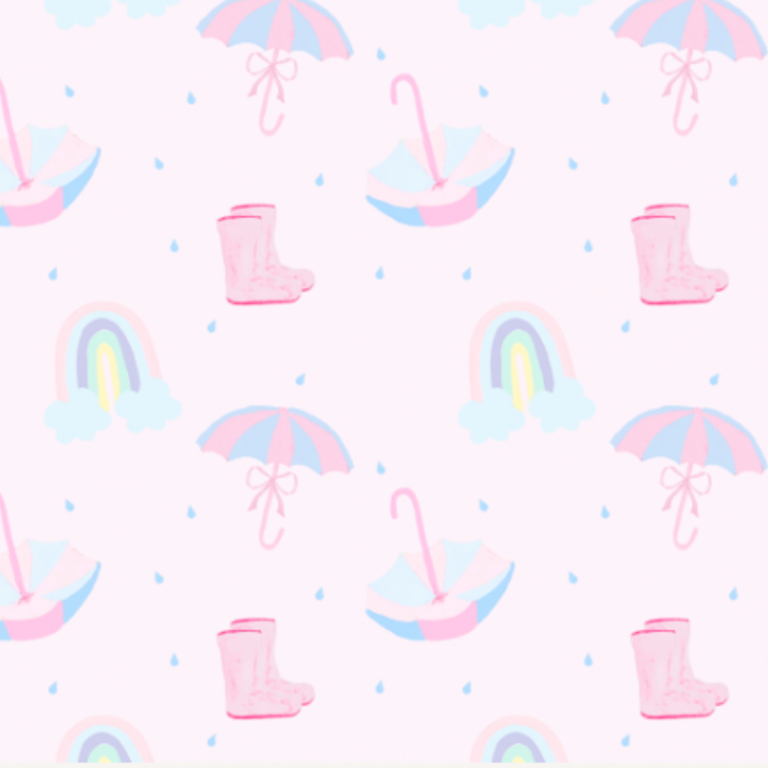 James And Lottie Keeley Knit Bubble- Rain Rain Go Away