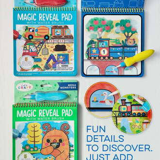 Bright Stripes Magic Reveal Pads