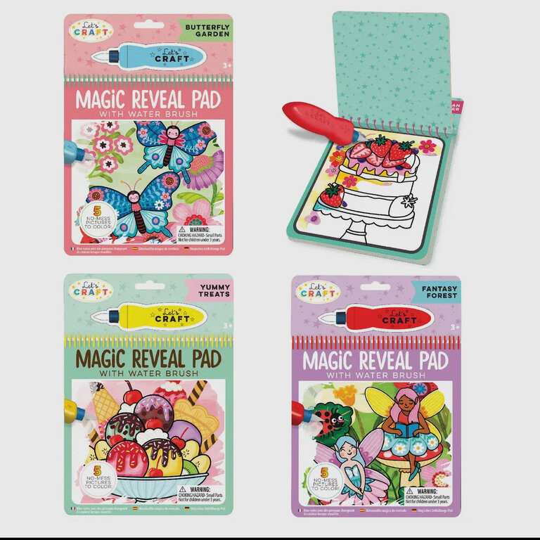 Bright Stripes Magic Reveal Pads